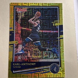 2020-21 Donruss Basketball Gold #20 Karl Anthony-Towns #7/10 - Picture 1 of 8