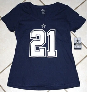 NEW NIKE Dallas Cowboys EZEKIEL ELLIOTT #21 Player Pride Shirt WOMEN'S M L XL - Picture 1 of 6