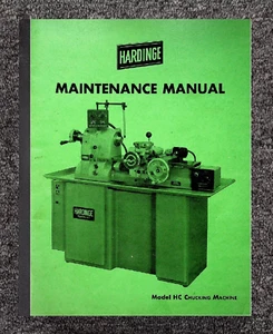 Torno de mandril HC operador manual de pintura se adapta al modelo Hardinge HC HC43 - Imagen 1 de 16