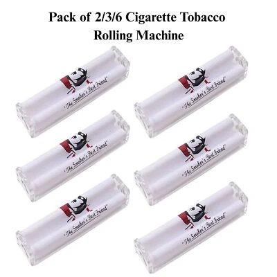 2/3/6x Zick Zack Zigaretten Roiling Maschine Box Hand Tabak Roller Regular Size - Bild 1 von 4