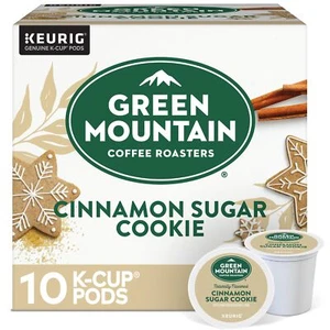 Green Mountain Coffee Roasters Cinnamon Sugar Cookie K Cup Pods 12 Count - Picture 1 of 18