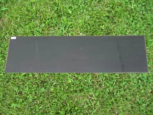 Black Granite Double Grass Cemetery Marker Stone DGM-31 - Picture 1 of 2