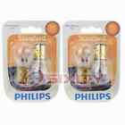 2 pc Philips Parking Light Bulbs for Pontiac Bonneville Catalina Chieftain ew