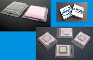 CPU Case Clamshell for AMD Socket A 462 754 939 940 AM2 AM2+ AM3 AM3+ Qty20 New - Picture 1 of 6