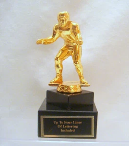DE COLECCIÓN PIEZAS DE TROFEO TROFEO DE FÚTBOL DORADO LINIERO TROFEO TROFEO PIEZAS DE METAL - Imagen 1 de 5