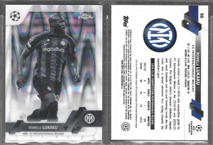 Topps Chrome UCL 2023 #96 Romelu Lukaku Inter Milan Black & White Ray Wave - Bild 1 von 1
