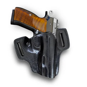 CZ Combat Master Optic Ready Leather Holster Choose Color / Gun Model - Picture 1 of 17