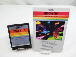 Quick Step ( Atari 2600, 1983) with manual Tested & working - Picture 1 of 11