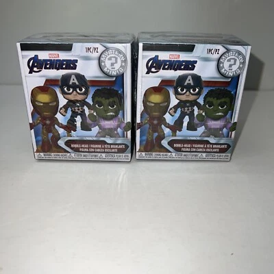 Funko Marvel Comics Avengers Movie Thor Mystery Minis Figure-New Pack Of Two - Image 1 of 3