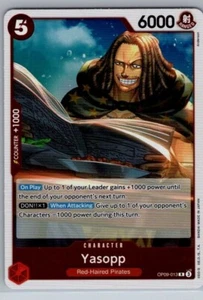 Yasopp OP09-013 Foil Emperors in the New World One Piece CCG - Picture 1 of 2