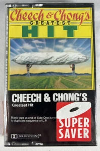 Cassette Tape CHEECH & CHONG'S Greatest Hit FACTORY SEALED Hype Sticker - Picture 1 of 3