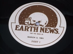 Earth News Radio (ELP etc)  March 1981  EX+  U.S Radio Show LP - Picture 1 of 4