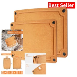 2PC Dishwasher Safe Cutting Boards Set - Eco-Friendly & Versatile Kitchen Tools - Picture 1 of 11