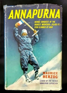ANNAPURNA: HEROIC CONQUEST OF THE HIGHEST MT EVER CLIMBED BY MAN - HERZOG (HCDJ) - Picture 1 of 12