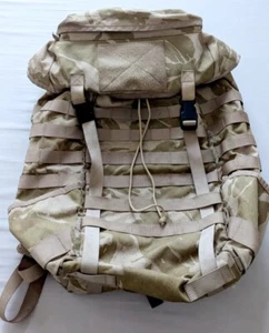 BRITISH ARMY DAYSACK PRI 45 LITRE MTP BACKPACK M169BD1 Desert DMP - Picture 1 of 12