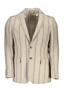 Gant Classic 100% Linen Beige Jacket Size 42” UK - Picture 1 of 4