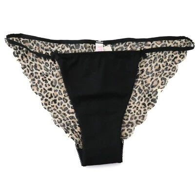 1 NEW Victoria's Secret VTG PINK Low Rise Lace String Bikini Panty MEDIUM - Image 1 of 4