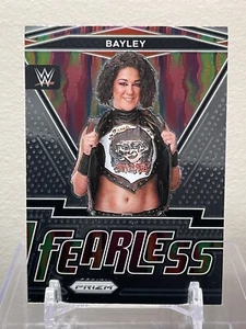2022 Panini Prizm WWE Bayley Fearless #9 - Picture 1 of 2