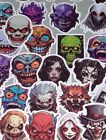 50 Horror Masken Aufkleber Cartoon Halloween Skull Stickerbomb Sticker Doodle G7