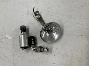 Vintage Bikes West Germany UNION Tested & Working Dynamo + Front Light + Bracket - Picture 1 of 7