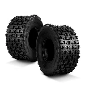 22x10-9 2PCS Tire 22x10x9 Quad ATV All Terrain AT 6 Ply Tires A027 Tires New - Picture 1 of 5