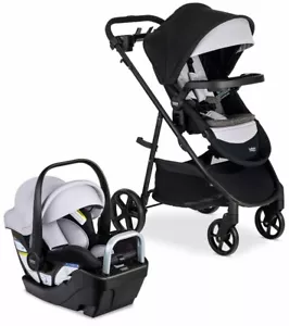 Britax Willow Brook S+ Travel System - Glacier Onyx New!! - Picture 1 of 8