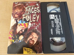 WWF - Three Faces of Foley (VHS, 1998) - Picture 1 of 2