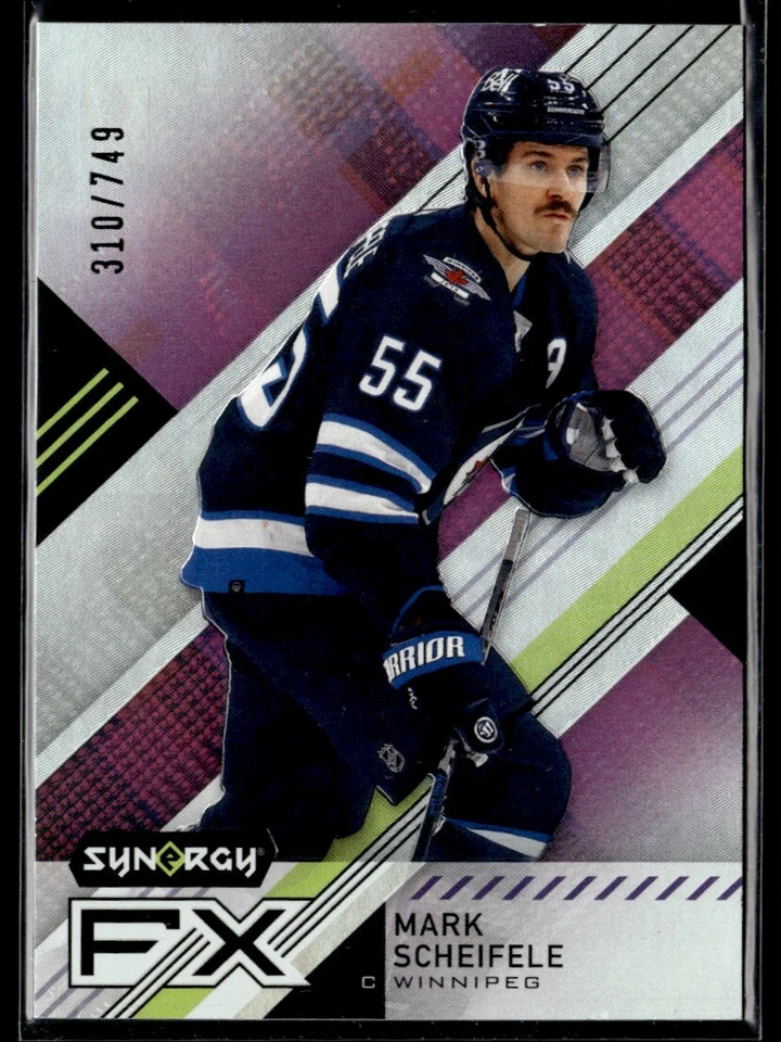 2021-22 Upper Deck Synergy FX Mark Scheifele 310/749 #FX-MS H8R3B - Image 1 of 2