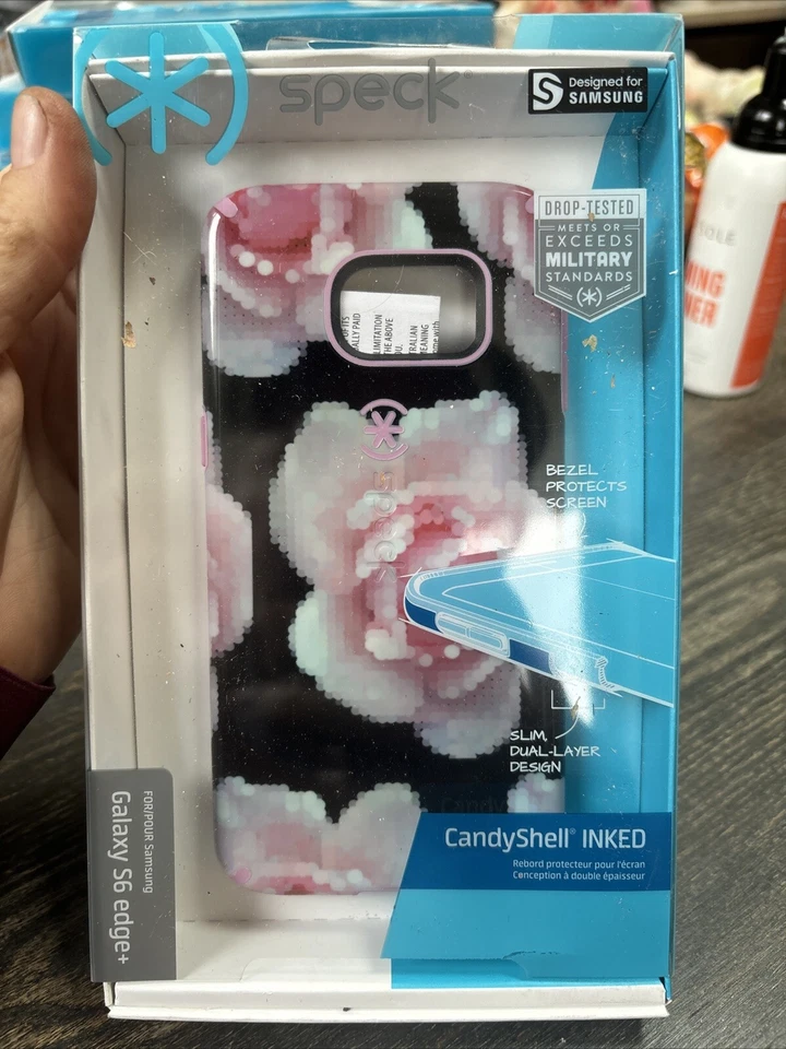 Funda Speck CandyShell Tintada Floral Samsung Galaxy S6 Edge+ Floral Foto 1 de 2