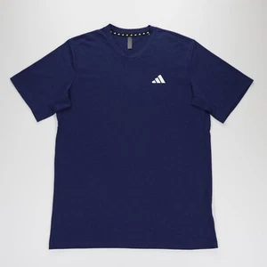 Adidas Herren Rundhals Kurzarm Feel Ready Training T-Shirt Dunkelblau Größe M - Bild 1 von 8