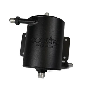 OBP Dark Matter Lightweight Fuel Swirl Pot - Bulkhead Mounted - 1L- Option 2 - Afbeelding 1 van 2