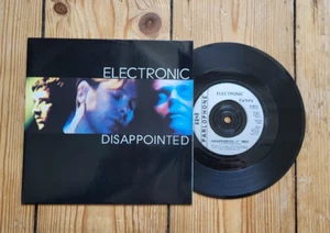 Electronic Disappointed 7" Factory Indie Post punk New Order Marr - Picture 1 of 2