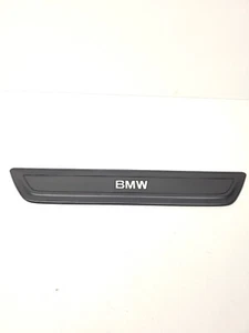 2011-2018 BMW X4 FRONT LEFT OR RIGHT DOOR SILL SCUFF PLATE PANEL TRIM BLACK OEM - Picture 1 of 12