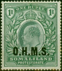 Somaliland 1904 1R Green SG015 Fine MM - Picture 1 of 1
