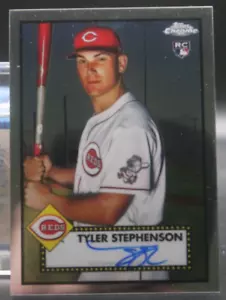 Tyler Stephenson (Reds/RC) - 2021 Topps Chrome Platinum Anniversary Autograph - Picture 1 of 1