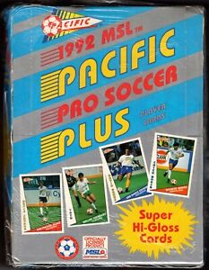 1992 PACIFIC MSL PRO SOCCER PLUS - 36 FACTORY SEALED PACKS IN ORIGINAL BOX