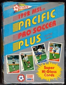 1992 PACIFIC MSL PRO SOCCER PLUS - 36 FACTORY SEALED PACKS IN ORIGINAL BOX - Picture 1 of 2