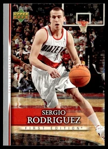 2007-08 Upper Deck First Edition Sergio Rodriguez Portland Trail Blazers #71 - Picture 1 of 2