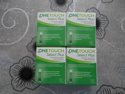 4x50 200 STÜCK One Touch Select Plus Blutzucker-Teststreifen 2027/01 - Bild 1 von 3