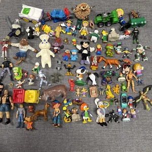 Riesiges Spielzeugpaket 86 Artikel riesiges Sortiment teils Vintage perfekt für einen Wiederverkäufer - Bild 1 von 13