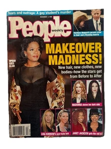 People Weekly Lisa Kudrow Oprah Winfrey Madonna November 2, 1998 - Bild 1 von 3