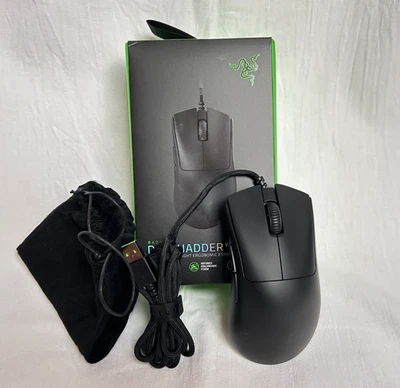 Razer DeathAdder V3 Gaming Maus - Schwarz - neuwertiger Zustand - Bild 1 von 4
