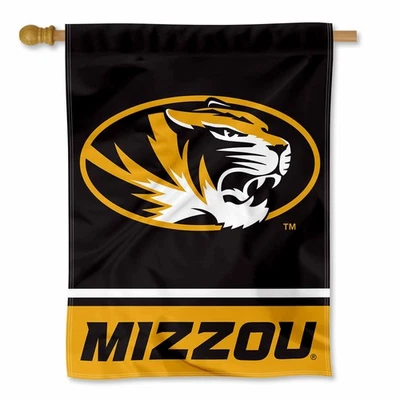 Missouri Tigers Wordmark Logo House Banner Flag - Image 1 of 4