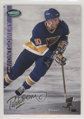 1994-95 Parkhurst Gold Parkie Jim Montgomery #198 - Image 1 of 2