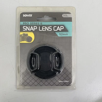 Bower CS 52mm Pro Series II Snap-On Lens Cap - Image 1 of 2