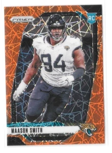 2024 Panini Prizm - Rookies Maason Smith #368 Lazer Prizm (RC) - Picture 1 of 3