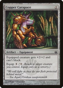 Magic the Gathering MTG Copper Carapace Mirrodin Besieged MBS 102/155 Common NM - Picture 1 of 1