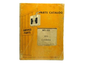 Catalogo ricambi IH Service Parts International Harvester HT-50 815 combinazione - Foto 1 di 9
