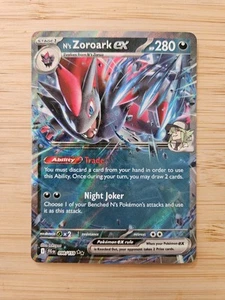 Ns Zoroark ex 098/159 Journey Together (JTG) NM Double Rare Pokemon Card - Picture 1 of 2