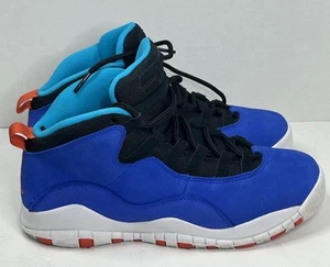 Air Jordan 10 Retro (GS) 310806-408 Tinker Huarache Azul Claro Juvenil Talla 6Y - Imagen 1 de 7